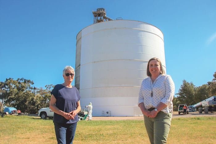Primed and ready to go - Bute’s silo project progresses post image