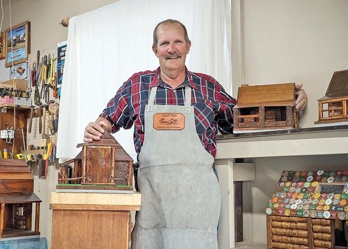 Geoffrey’s model-making passion is sparked by old architecture post image