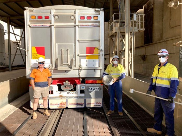 First local delivery at Port Pirie post image