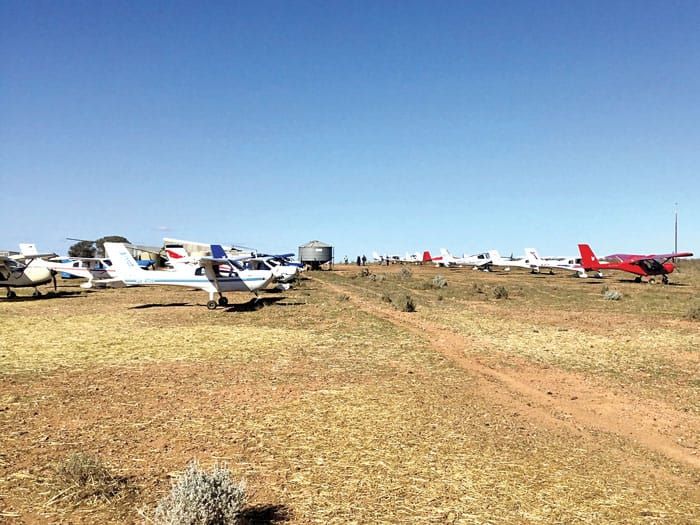 Outback fly-in RFDS fundraiser post image