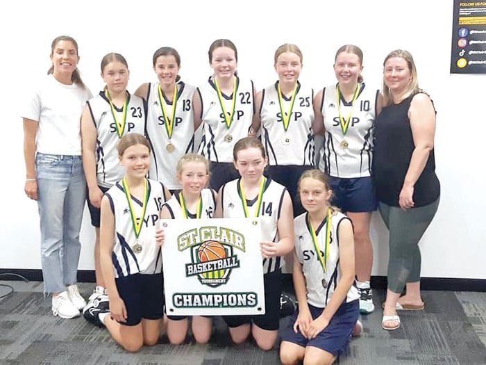 SYP basketballers at St Clair post image