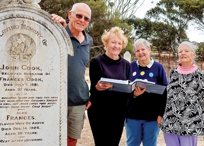 Putting a name to the grave post image