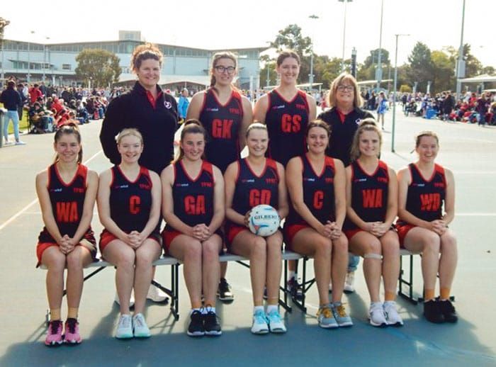 Local players at 2021 Netball SA Country Championships post image