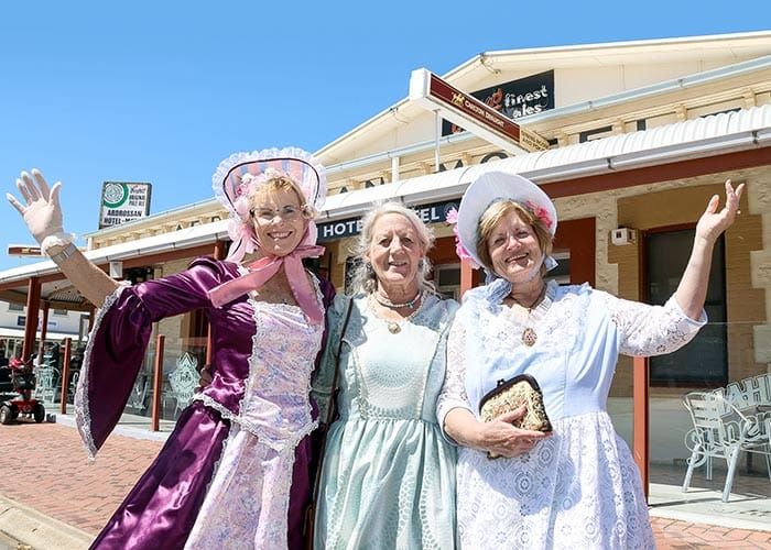 Ardrossan frocks up for birthday party post image