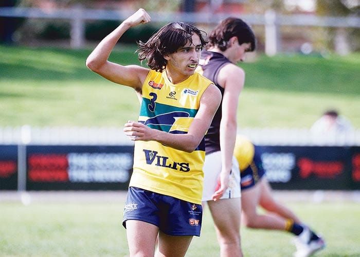 On an elevated stage post image