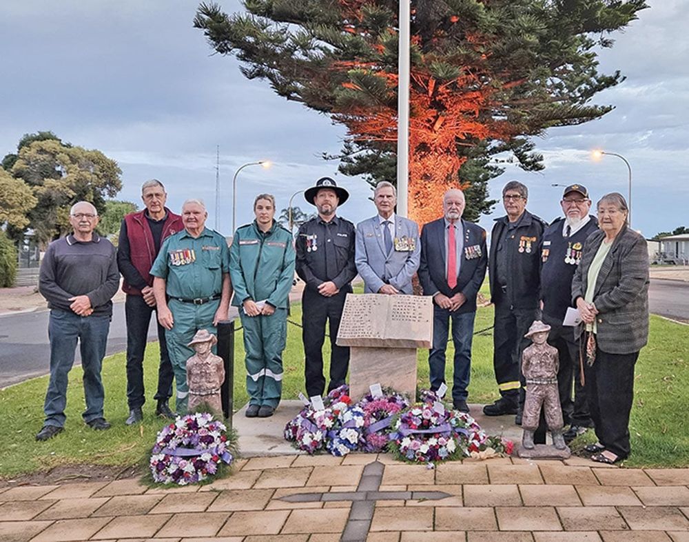 Port Victoria honours ANZACs at dawn post image
