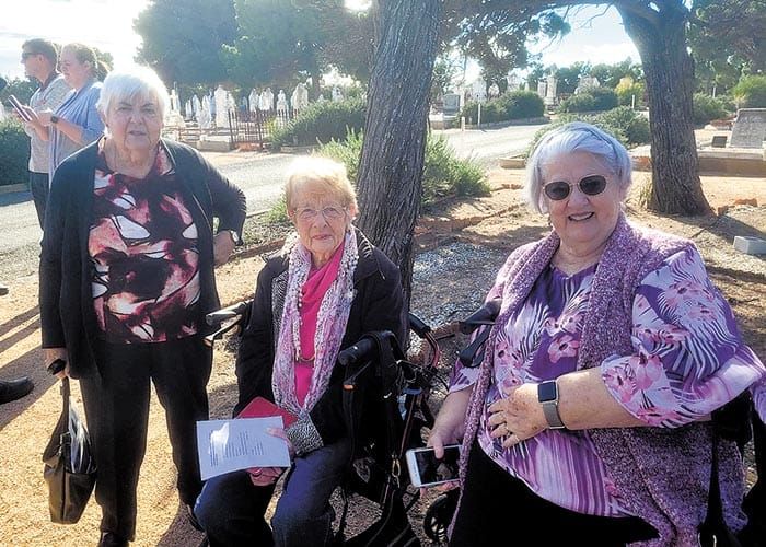 Historical Moonta grave dedicated post image