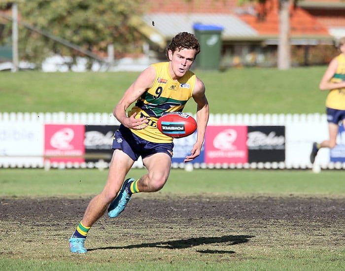 On an elevated stage post image