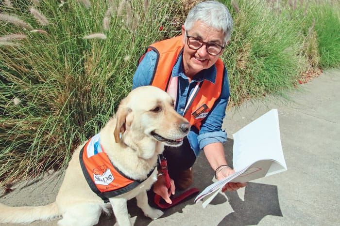 Ardrossan’s furry reading companion post image