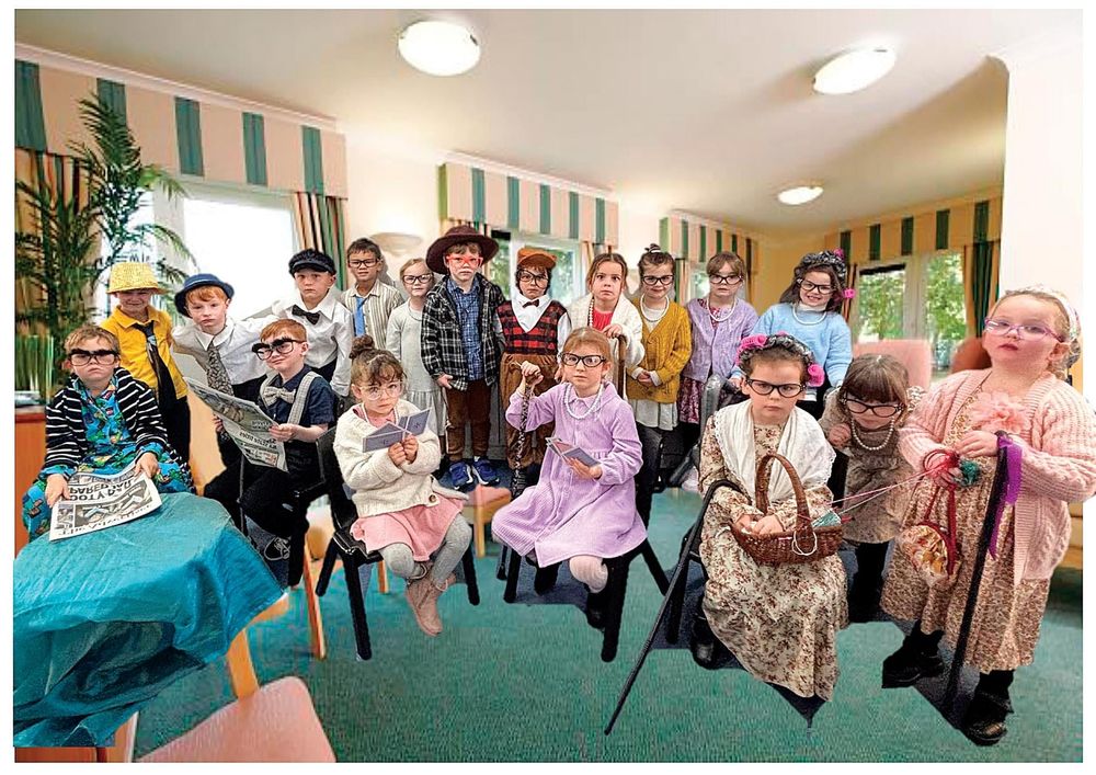 Students celebrating 100 days of learning post image