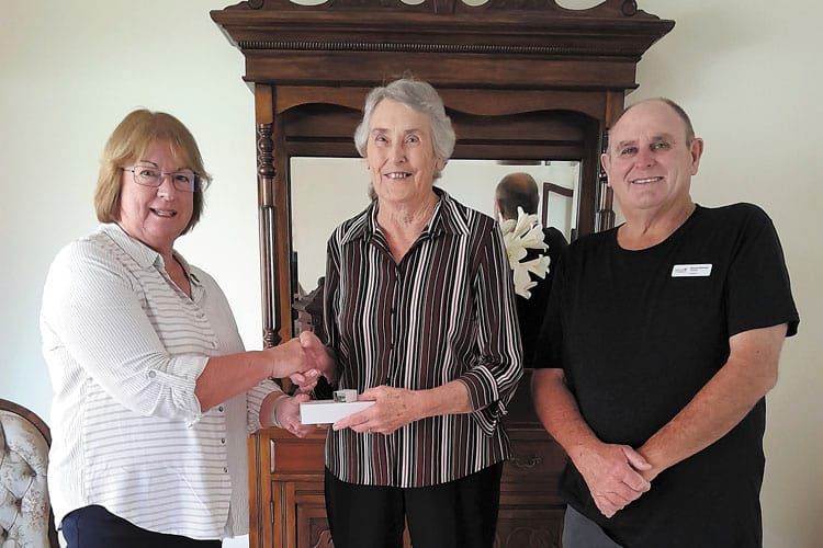 Ardrossan Meals on Wheels service awards post image