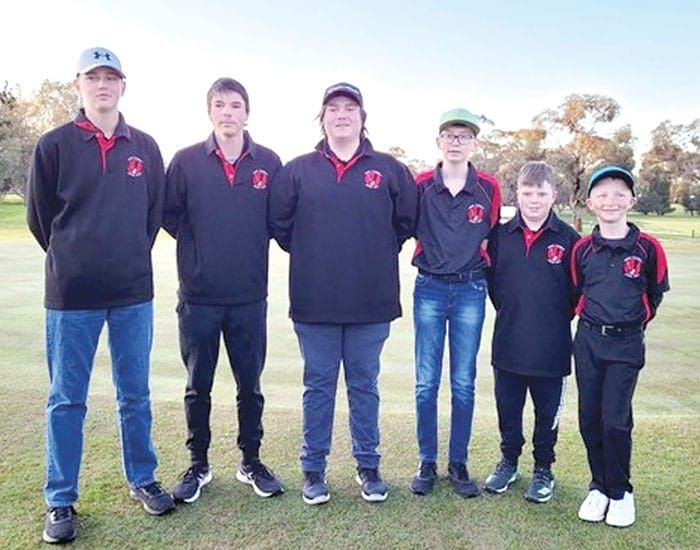 YP junior golfers at Brett Ogle Cup post image