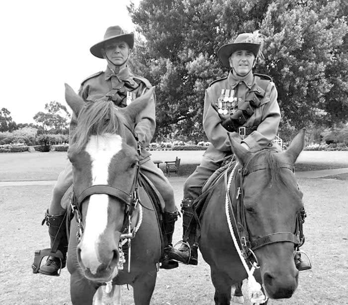 Light horses riding into Kadina post image