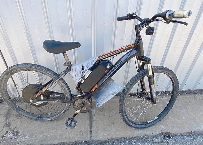 Police News... Youths caught riding motorised bicycles post image