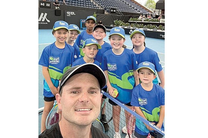 YP kids star on centre court post image