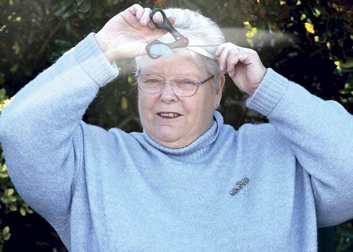 Wanda makes the shave for research post image