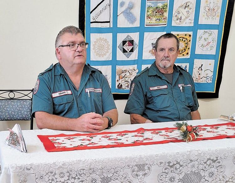 Ambos made welcome at Ardrossan SACWA post image