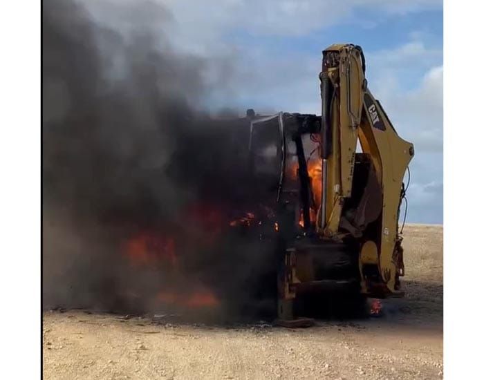 Yorketown tractor fire causes $65,000 damage post image