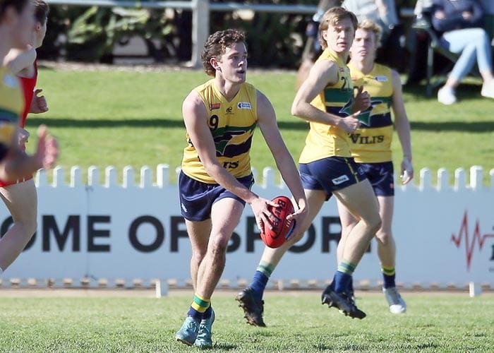 On an elevated stage post image