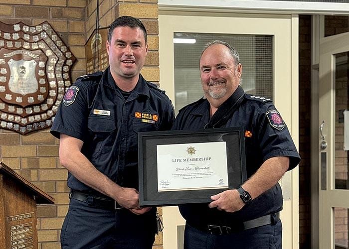 Life membership for CFS volunteer post image