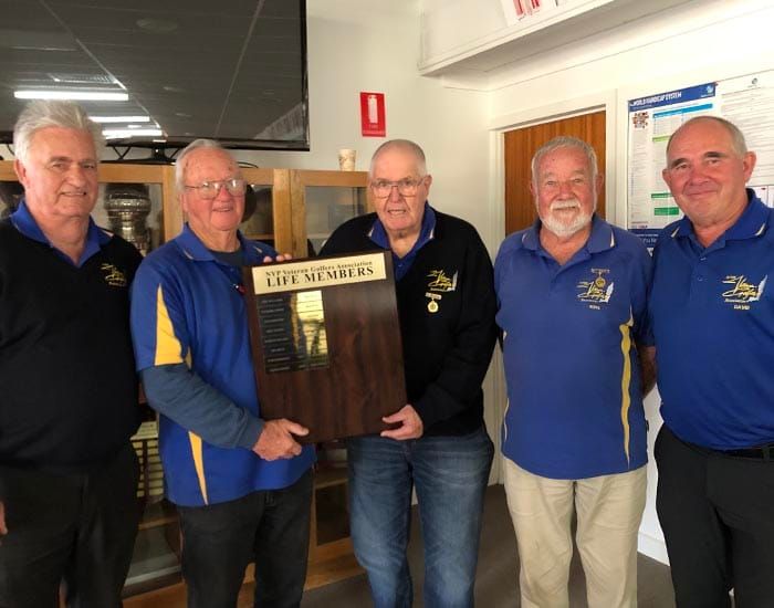 Three stalwarts get life membership post image