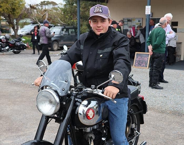 BSA riders get a taste of Hardwicke Bay post image
