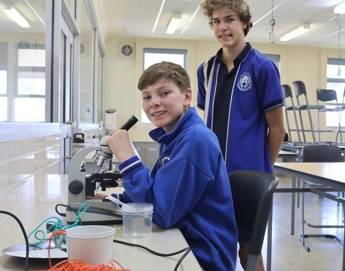 Students monitor marine health at Ardrossan post image