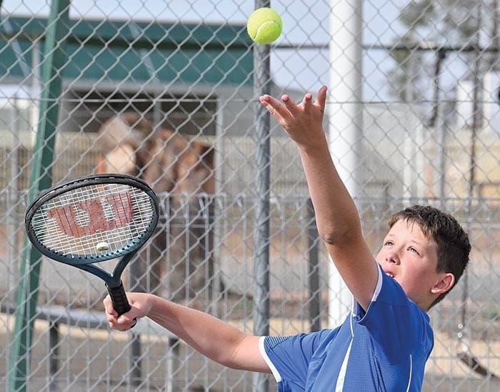 NYP junior tennis post image