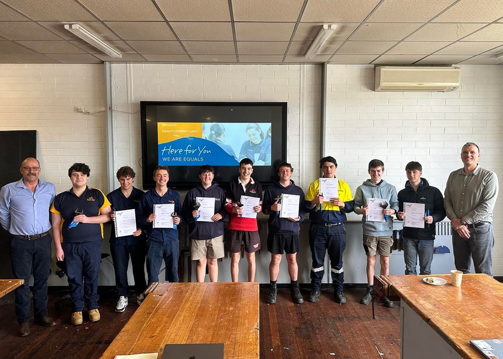 Electrotechnology program celebrates first cohort post image