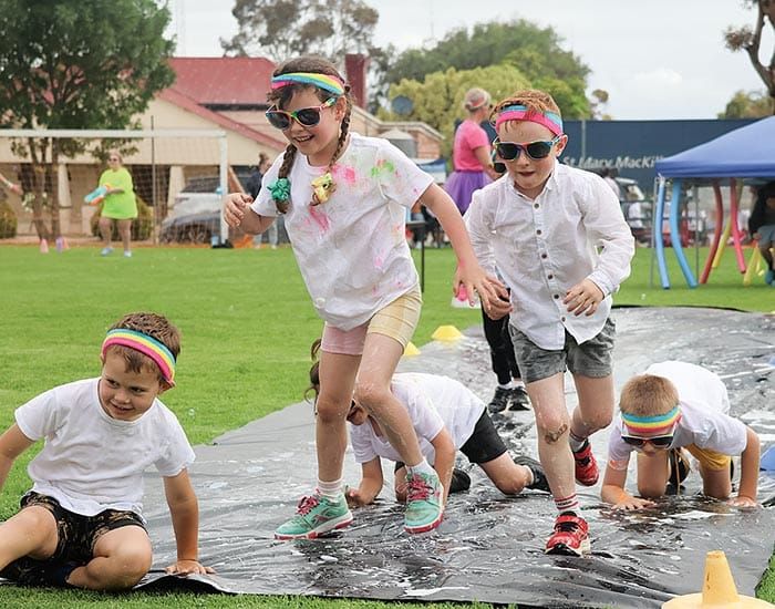Colour run lights up St Mary MacKillop School post image