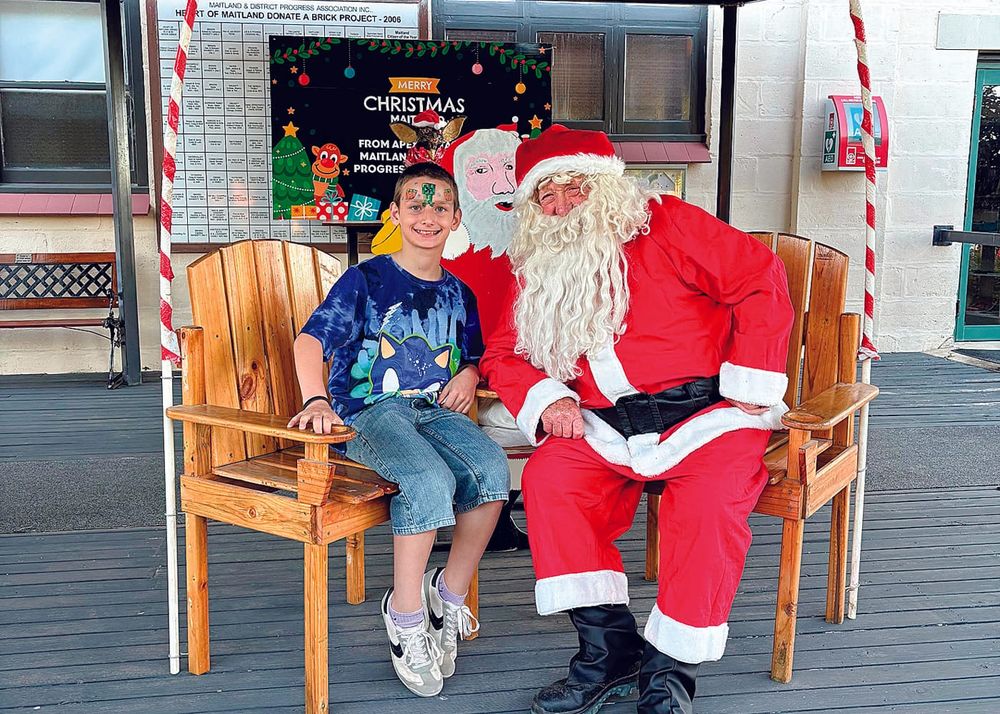 Christmas lights up Maitland post image