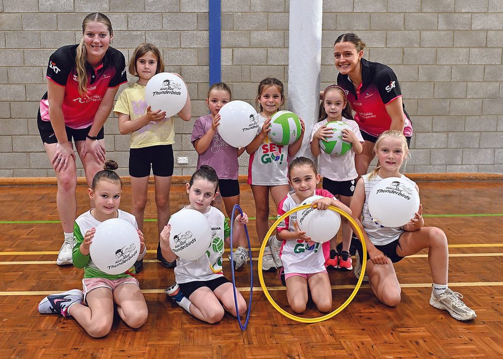 Thunderbirds netball clinic inspires YP juniors post image