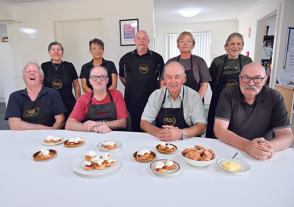 Scones a well-earned treat for volunteers post image