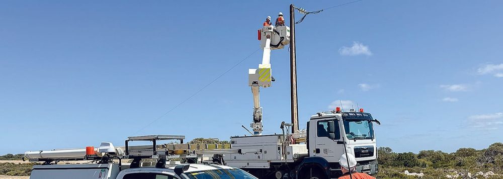 Storm takes out power post image