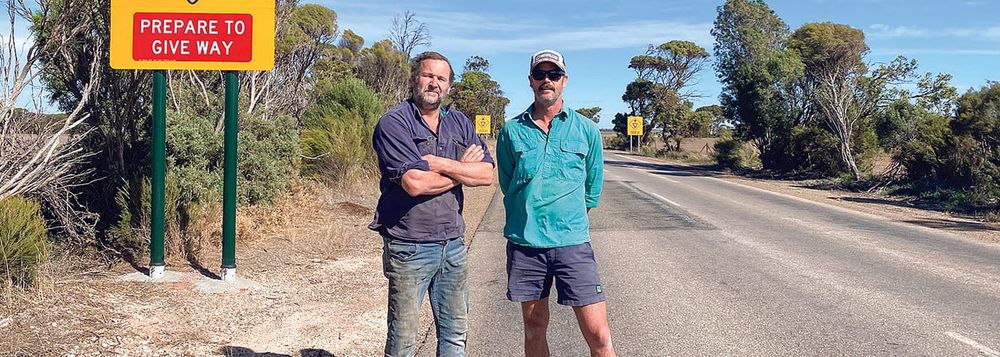 Flashing lights  installed after  near misses post image
