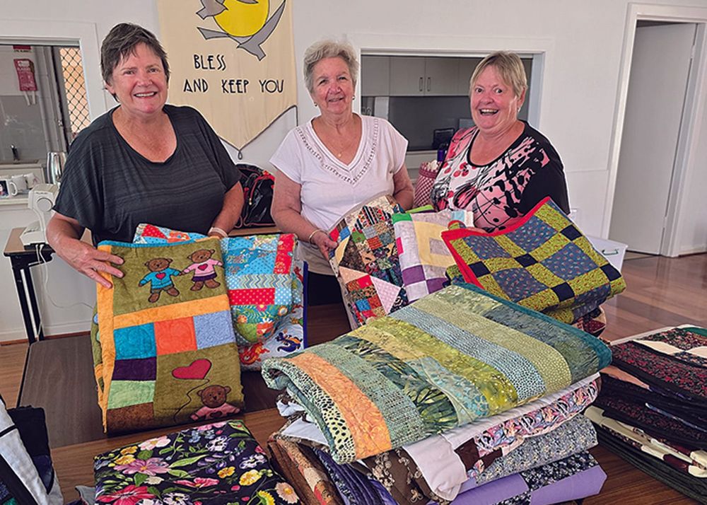Cosy quilts handed out post image