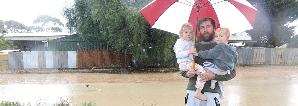 Water, water EVERYWHERE - Ditch ‘a danger’  for young family post image