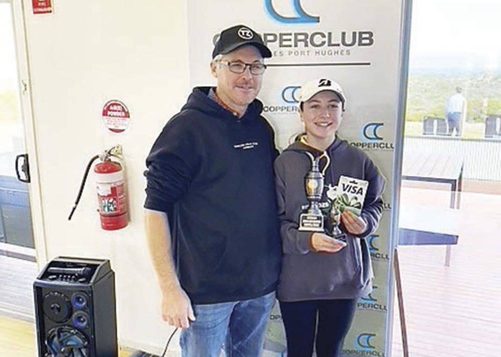 Golf: Crawford claims junior Copperclub title post image