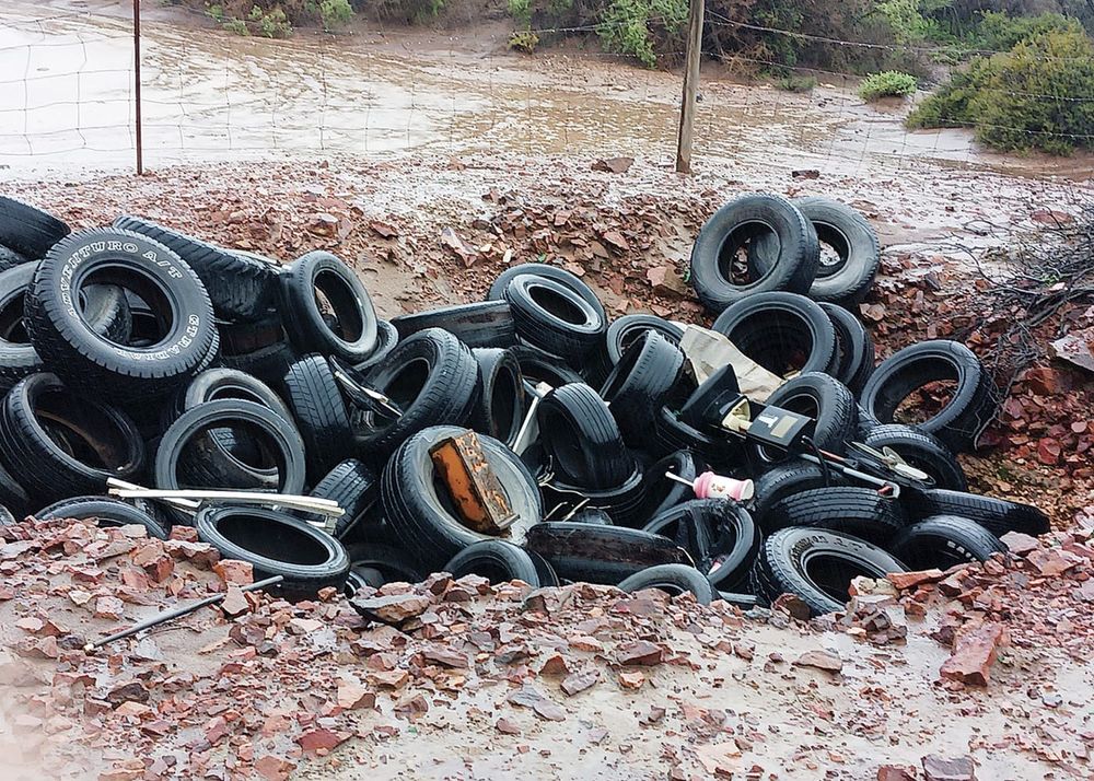Tyre dumper fined nearly $7000 after heritage site offence post image