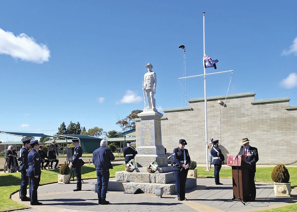 Moonta ceremony for Long Tan anniversary post image