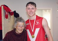 Anzac Day medals for Bute football and netball post image