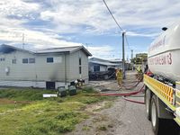 Hardwicke Bay house up in smoke post image