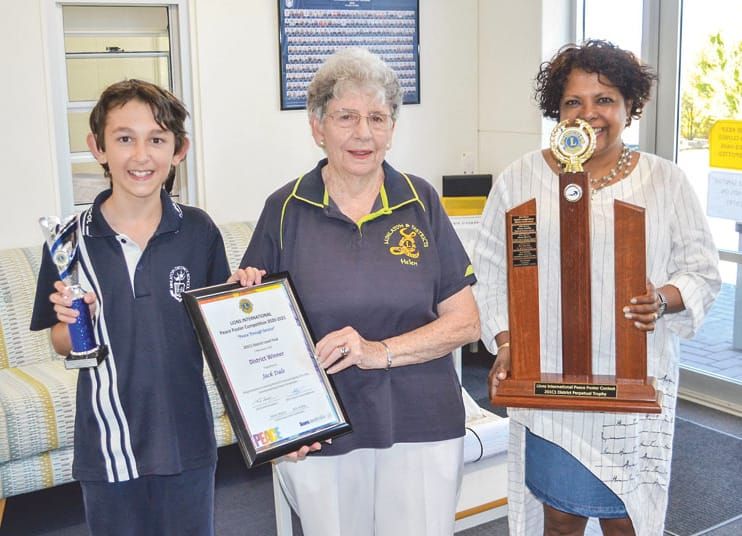 Minlaton Lions Club sponsors poster winner post image