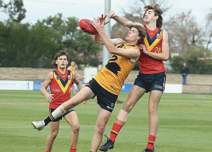 Local lads kicking goals in state team post image