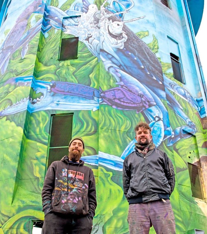 Southern YP Water Tower Mural Trail complete post image