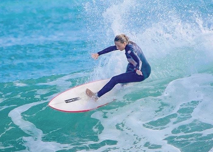 Day making waves in surfing career post image