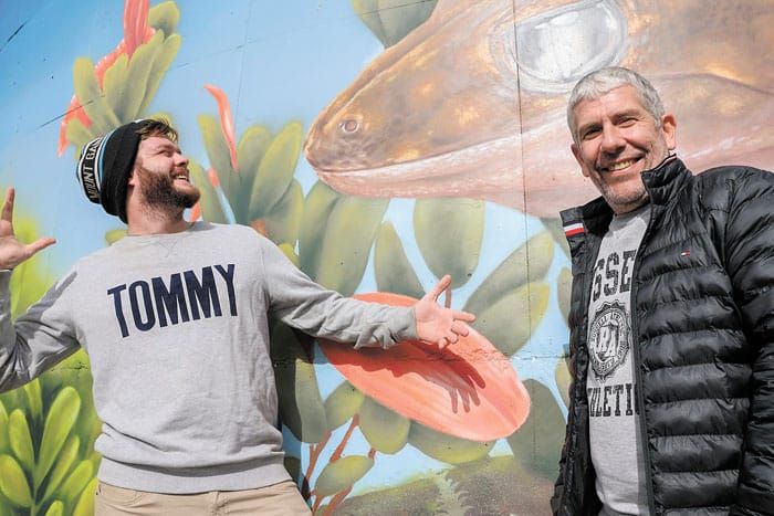 Artfully done - Wool Bay’s tank officially unveiled post image