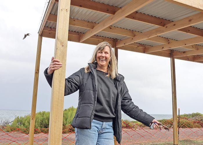 New shelters installed at Port Moorowie post image