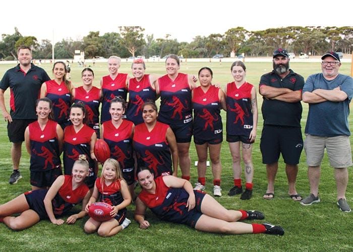 Moonta women comeback winners on historic debut post image