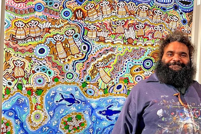 Local artist sharing his culture for decades post image